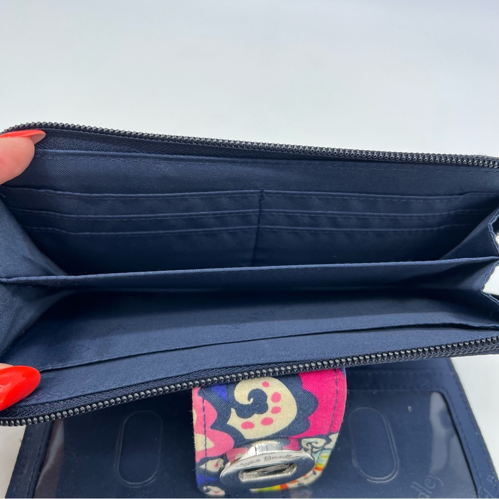 Vera Bradley Colorful Quilted Wallet - Picture 8 of 10